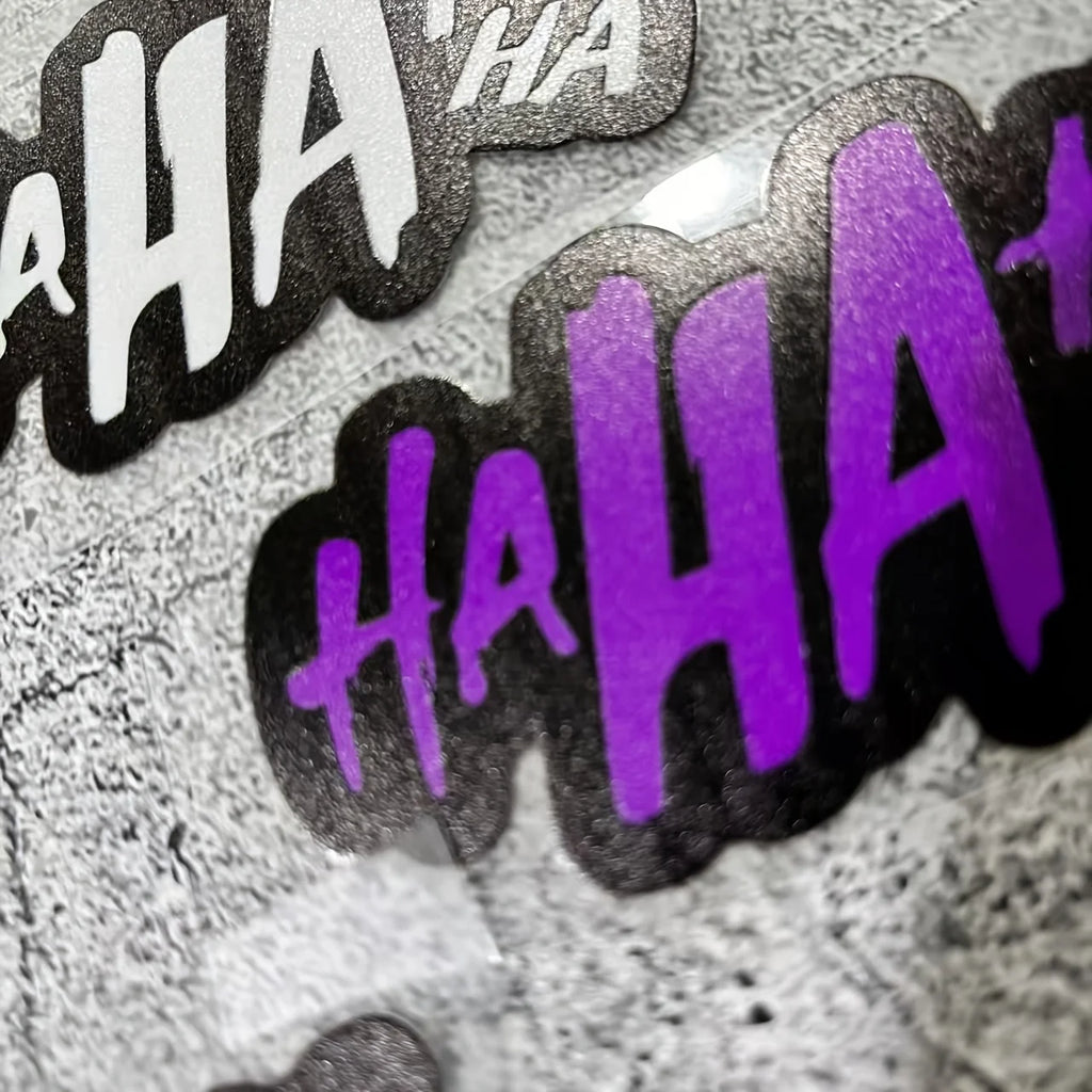 “HA HA HA” Vinyl Stickers