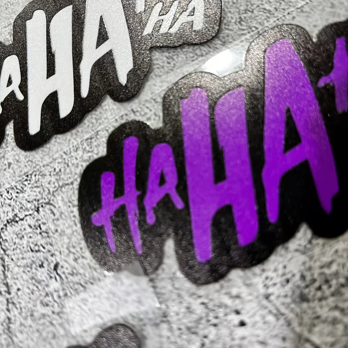 “HA HA HA” Vinyl Stickers