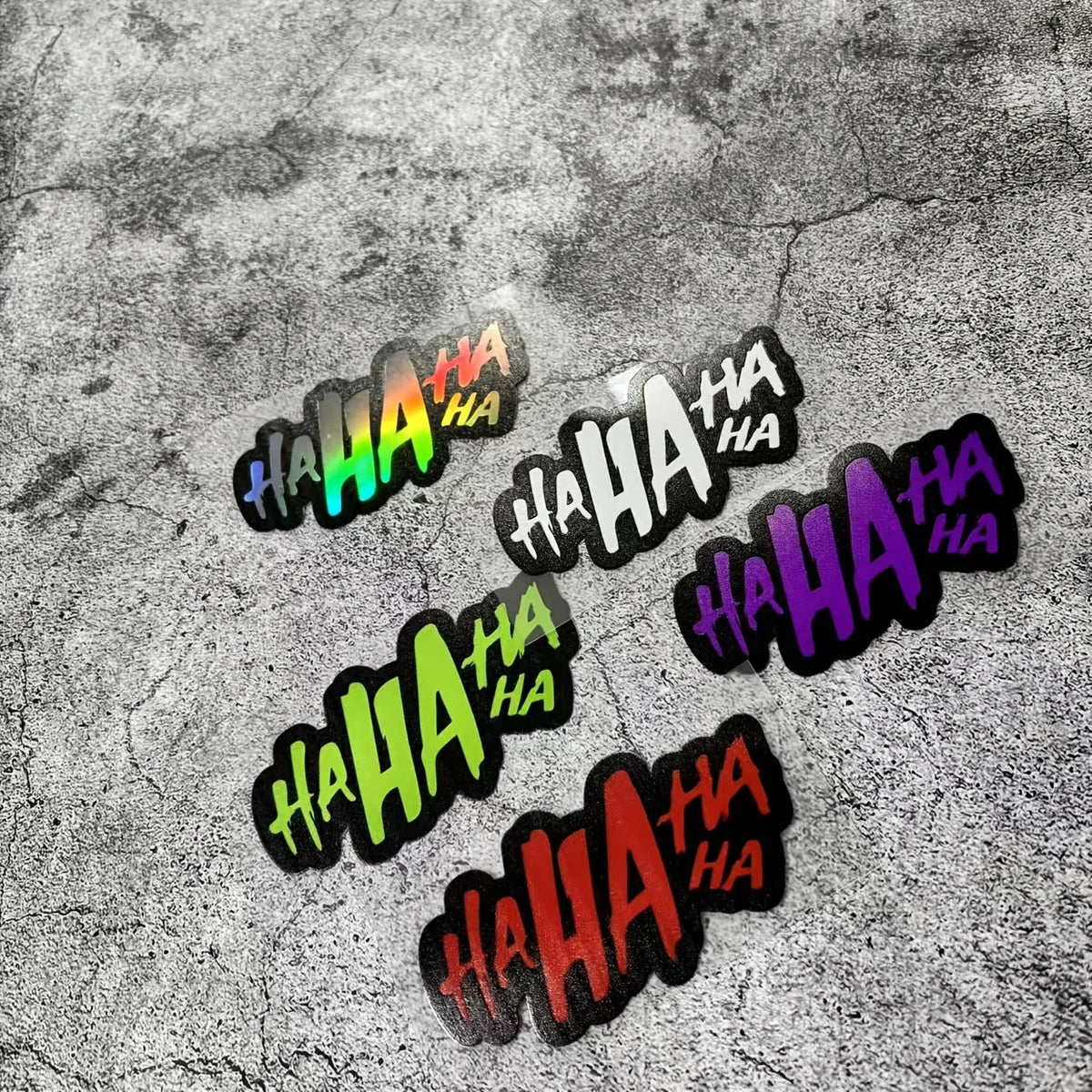 “HA HA HA” Vinyl Stickers
