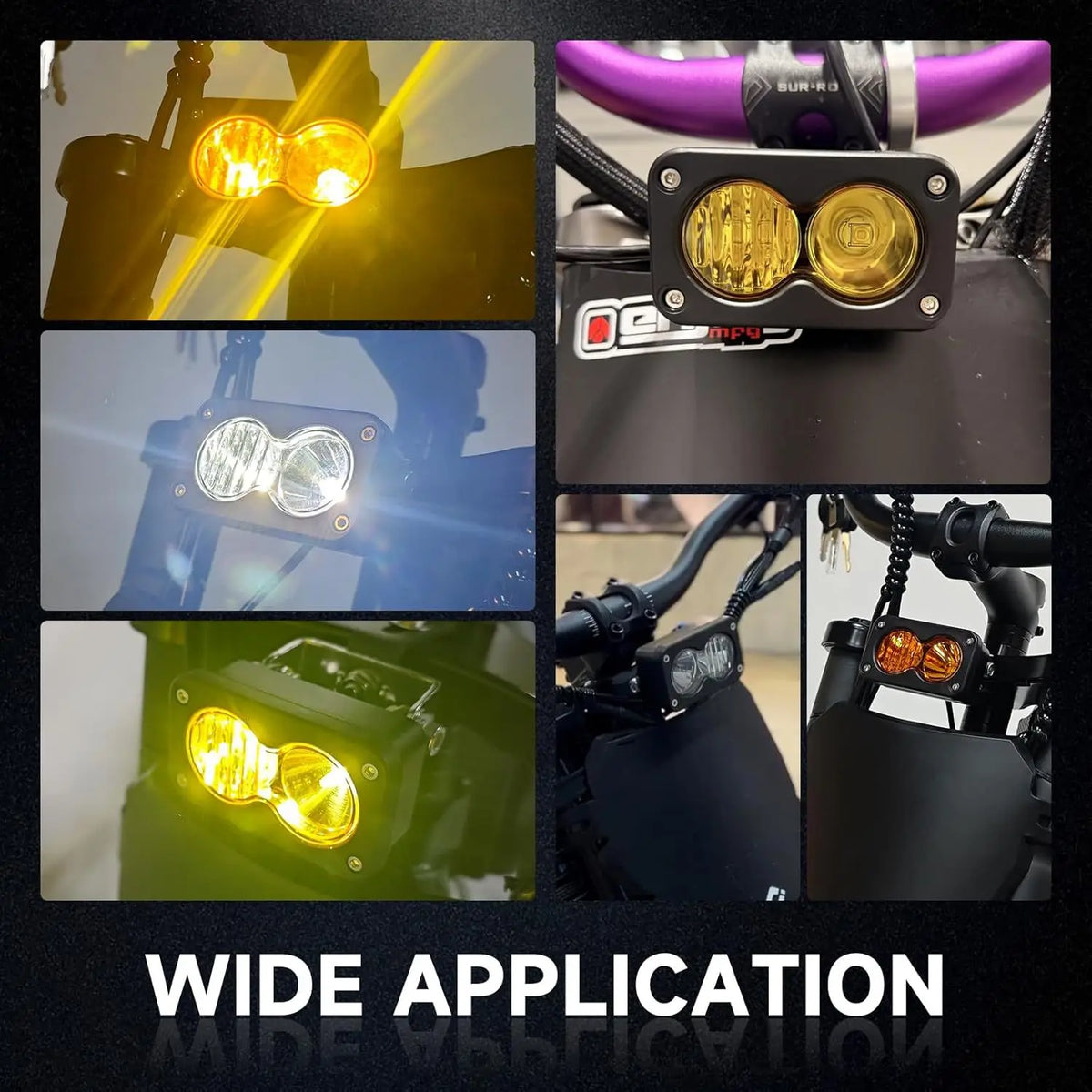 Baja Light For E-bikes/E-motos