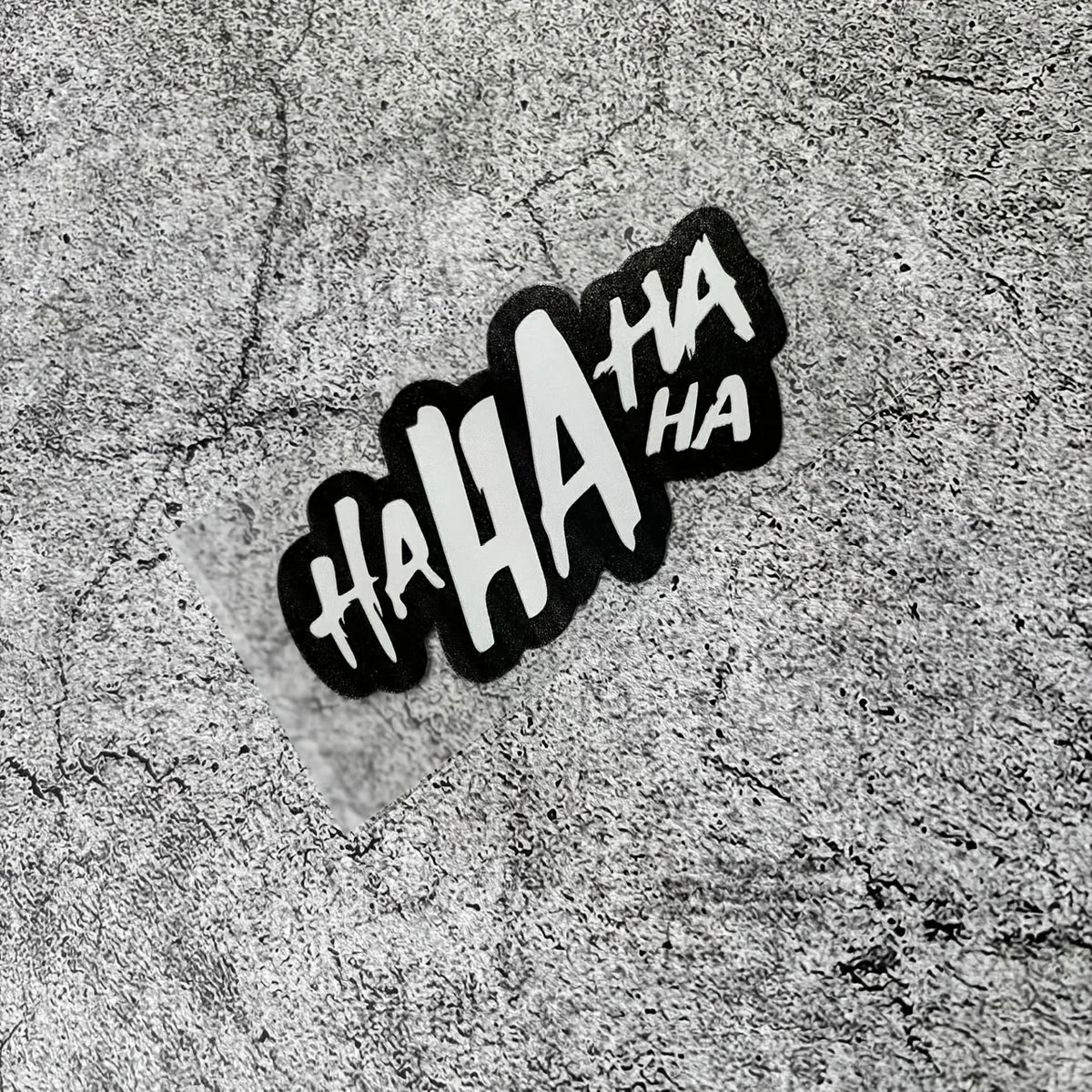 “HA HA HA” Vinyl Stickers